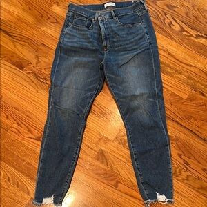 Loft high waist skinny jeans